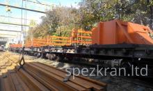 Обладнання для перевезення рейок довжиною 50 метрів ОПР-50